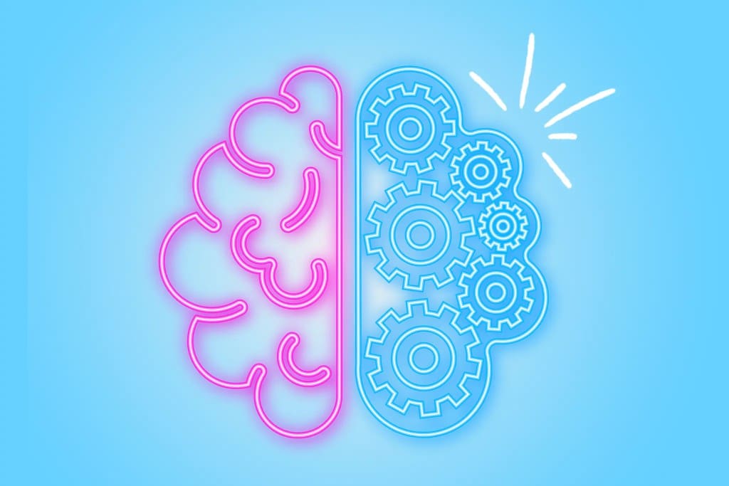 Concept of how to optimize for AI search by balancing clear human content with machine-readable structure